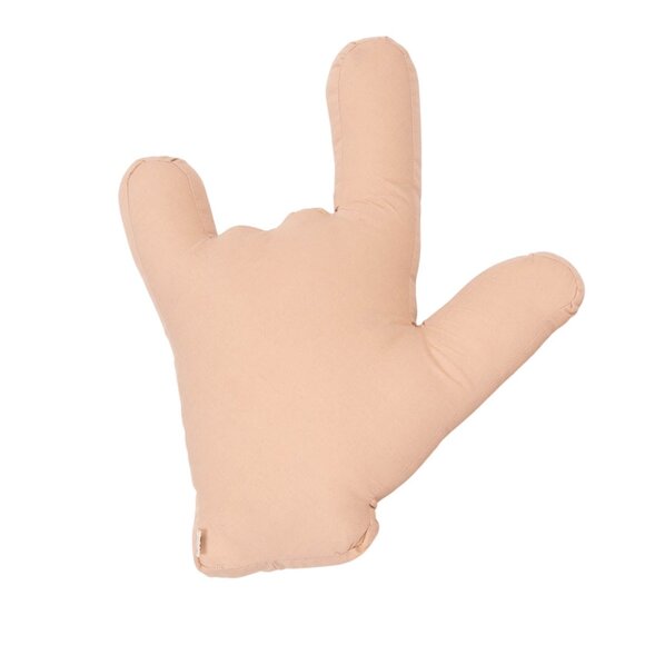 Jesus I Love You Sign Language Plush Stuffed Pillow Christian Decor ILY - Picture 3 of 4